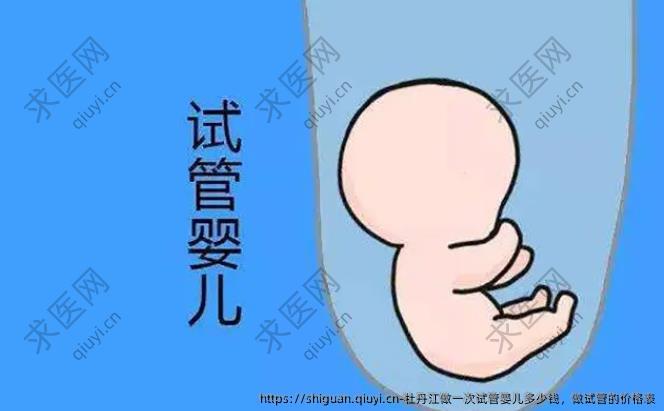 牡丹江做一次试管婴儿多少钱，做试管的价格表