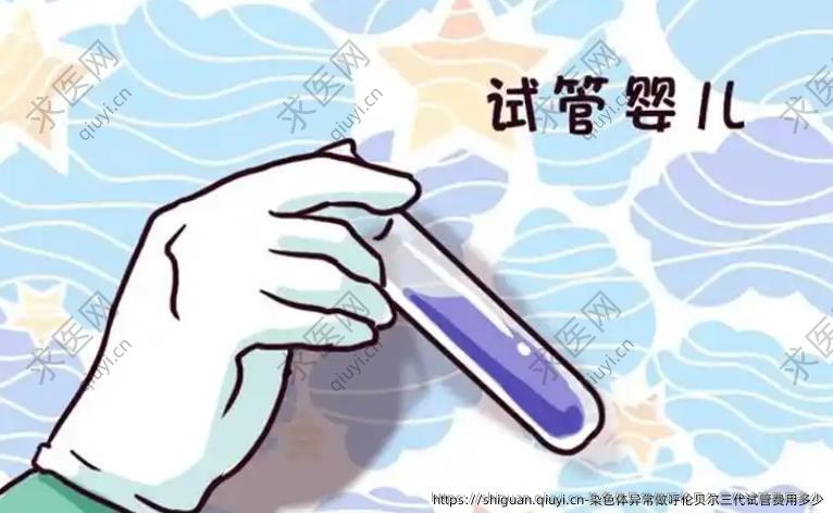 染色体异常做呼伦贝尔三代试管费用多少